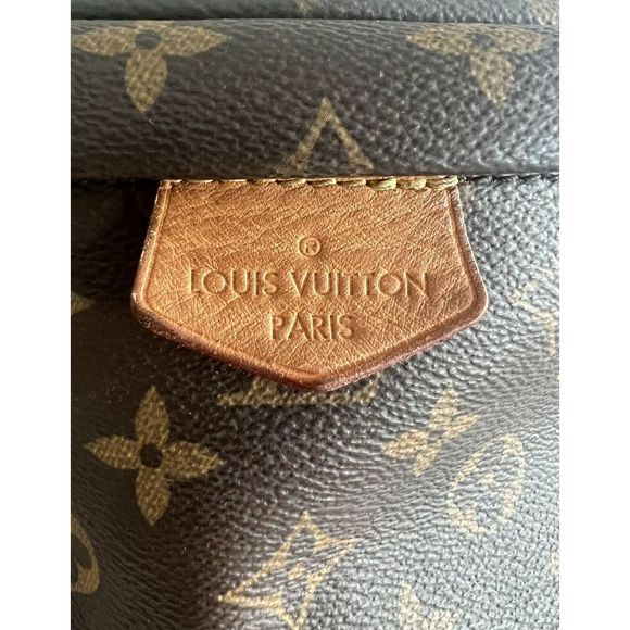 Louis Vuitton LV Monogram Bum Bag Waist Belt Crossbody Brown Canvas - Picture 3 of 9